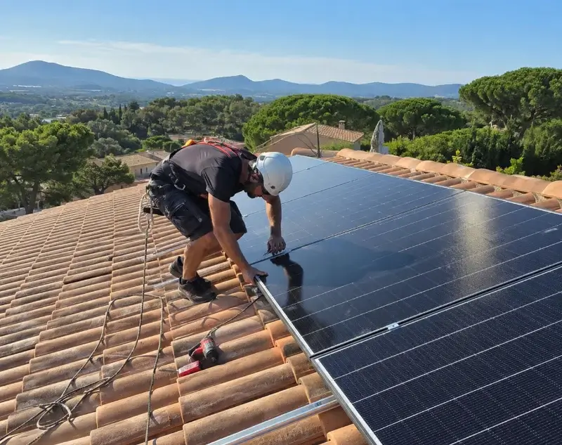 Installateur panneaux solaires Pernes-les-Fontaines — pose photovoltaïque sur toiture